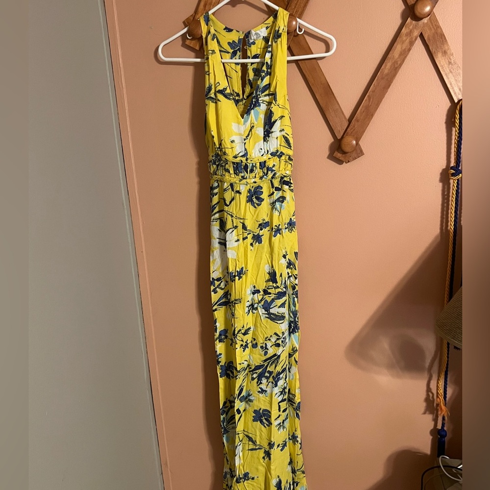 Long floral dress